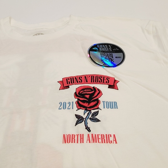 Guns N Roses North American Tour Official Merch Graphic Tee Size XL NEW! - Picture 3 of 9